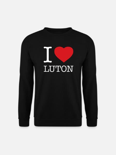 J’adore Luton - Sweat-shirt Unisexe - noir