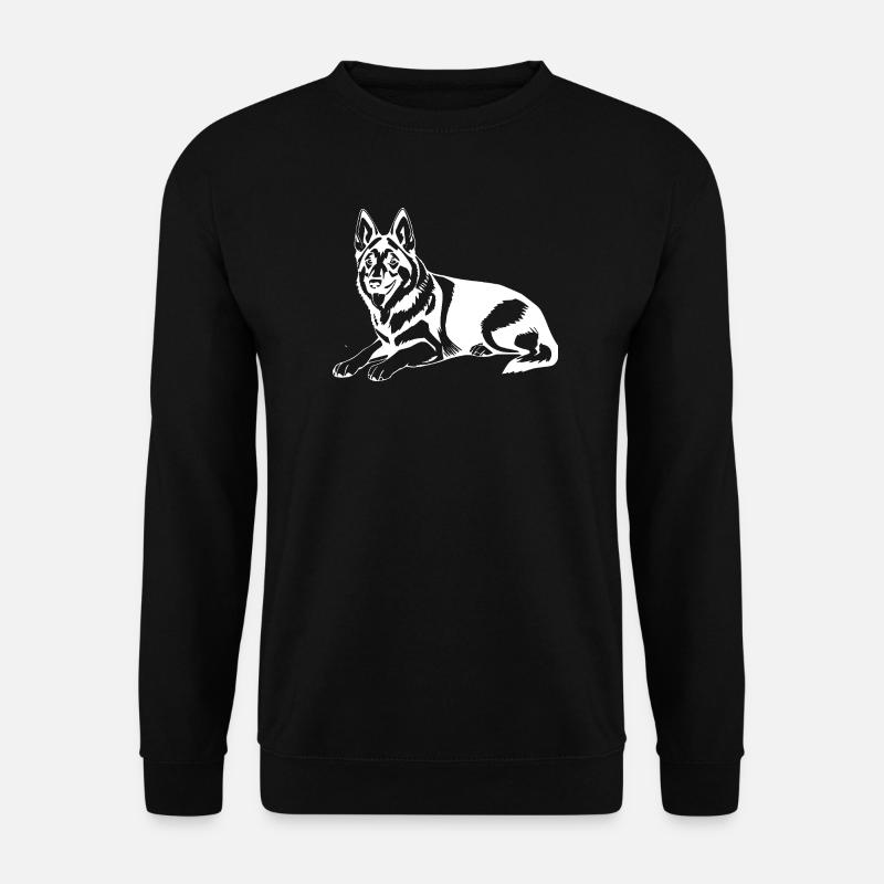 Schäferhund - Unisex Pullover - Schwarz