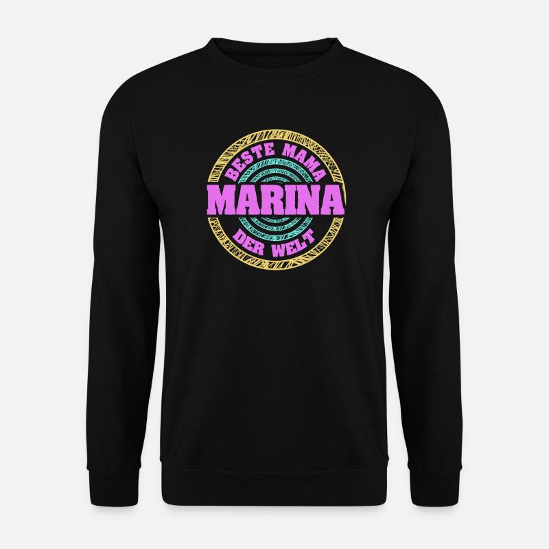 Mutter Marina - Unisex Pullover - Schwarz