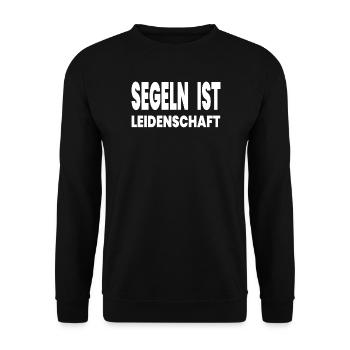 Sail - Unisex Sweatshirt - black - Front - Alina (178cm) & Michal (187cm)