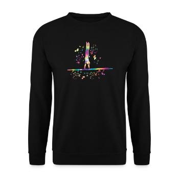 Turner Barren Kunstturnen - Unisex Pullover - Schwarz - Vorne - Alina (178cm) & Michal (187cm)