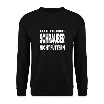 Autos - Unisex Pullover - Schwarz - Vorne - Alina (178cm) & Michal (187cm)