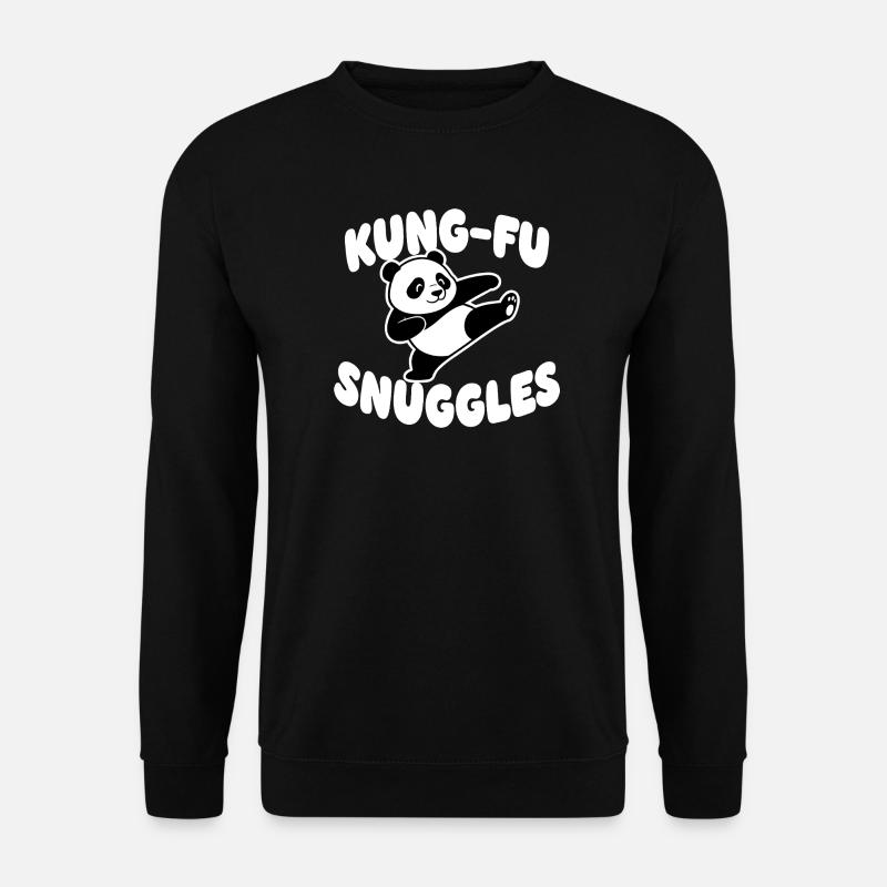 KungFu Panda KuschelKick - Unisex Pullover - Schwarz