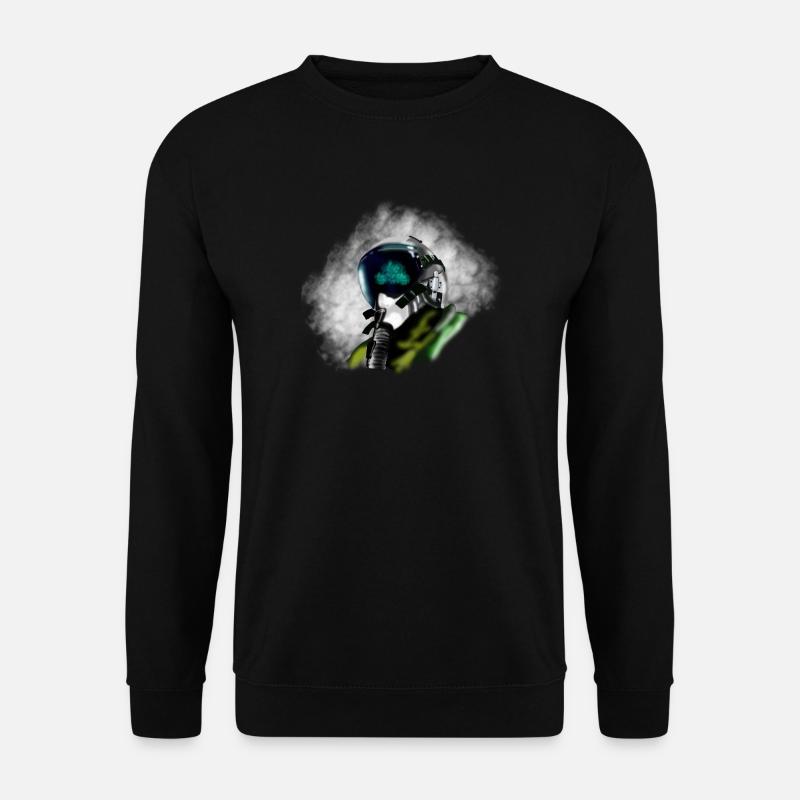 Jet Pilot - Unisex Pullover - Schwarz