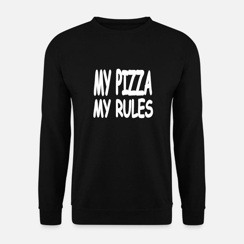 Pizza - Unisex Sweatshirt - black