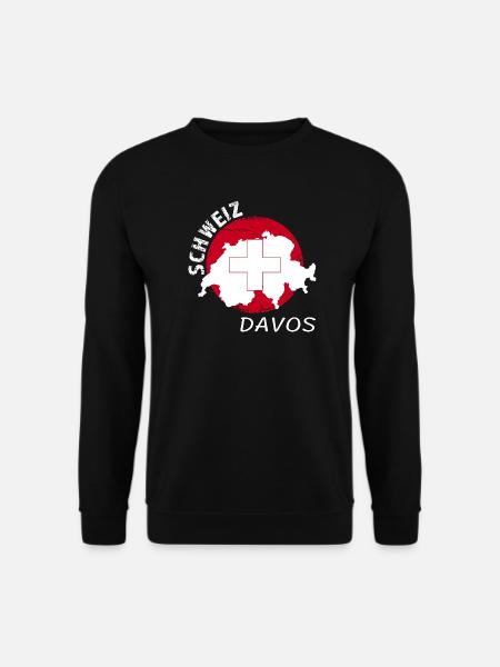 Davos - Unisex Pullover - Schwarz