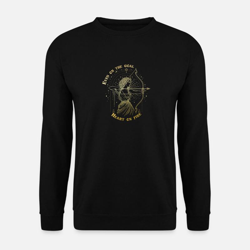 Schütze Sternzeichen Bogenschütze Sternzeichen Geschenk - Unisex Pullover - Schwarz