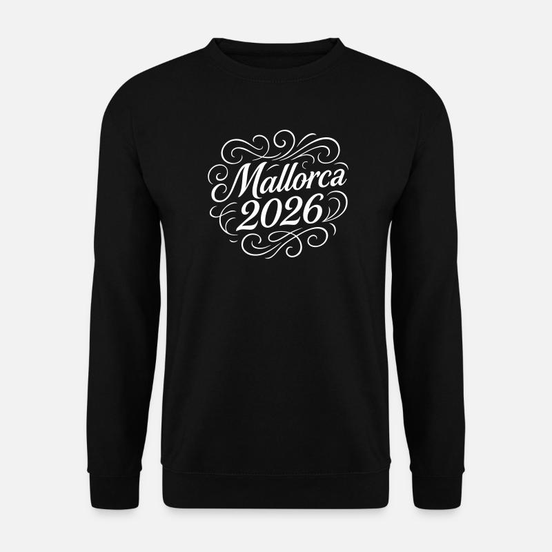 Mallorca 2026 - Unisex Pullover - Schwarz