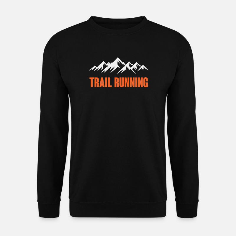 Trailrunning - Unisex Pullover - Schwarz