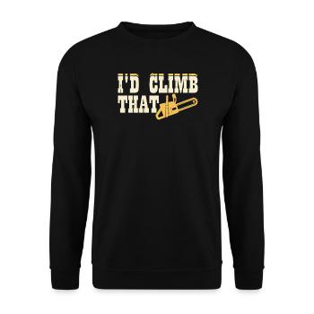 Ébéniste Ébéniste Cadeau Menuisier - Sweat-shirt Unisexe - noir - Devant - Alina (178cm) & Michal (187cm)
