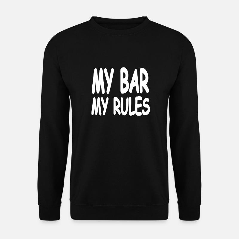 Bar - Unisex Pullover - Schwarz