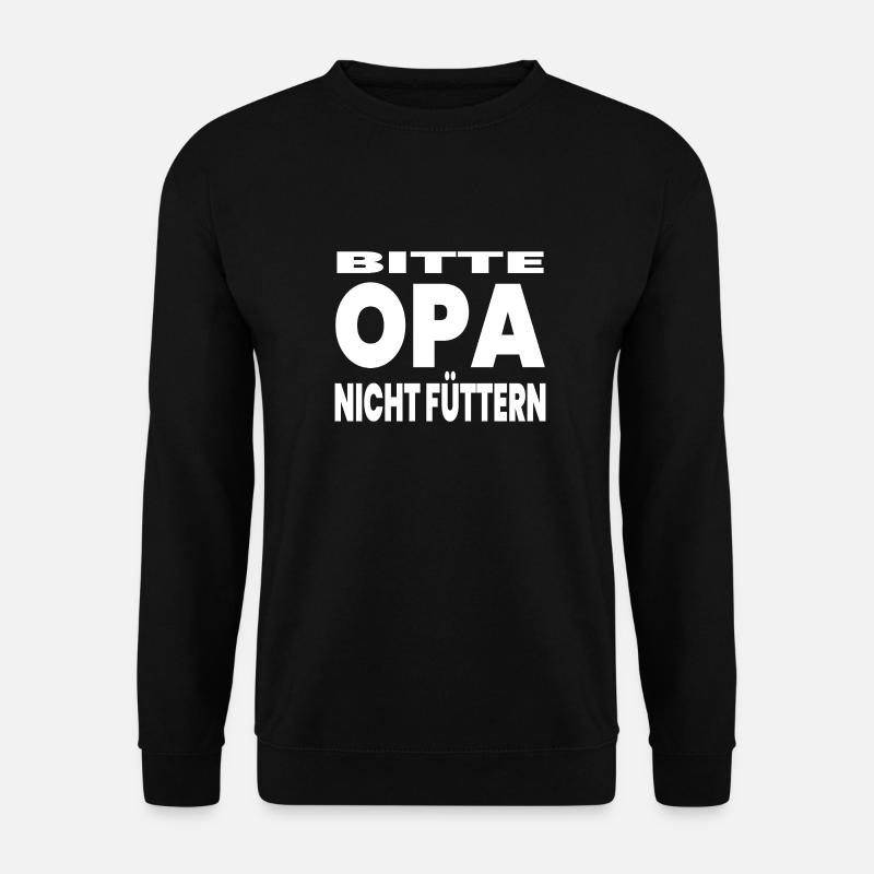 Opa - Unisex Pullover - Schwarz