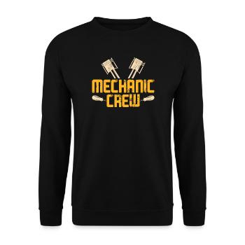 Mécanicien automobile Mécatronicien Technicien Tournevis Cadeau - Sweat-shirt Unisexe - noir - Devant - Alina (178cm) & Michal (187cm)