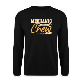 Mécanicien automobile Mécatronicien Technicien Tournevis Cadeau - Sweat-shirt Unisexe - noir - Devant - Alina (178cm) & Michal (187cm)