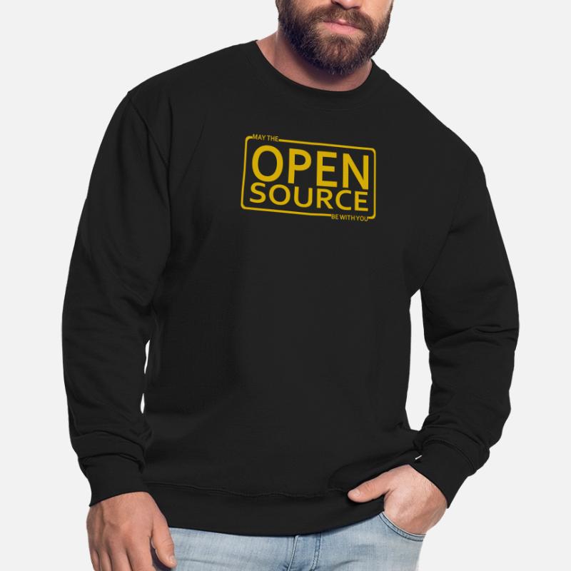 Möge die Open Source mit Ihnen sein Unisex Pullover