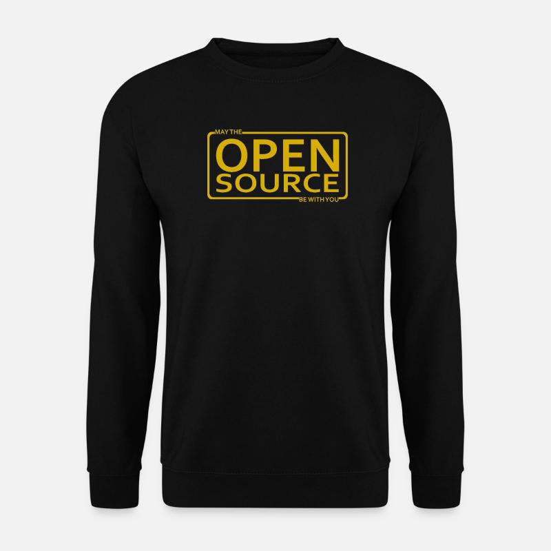 Que l’Open Source soit avec vous - Sweat-shirt Unisexe - noir