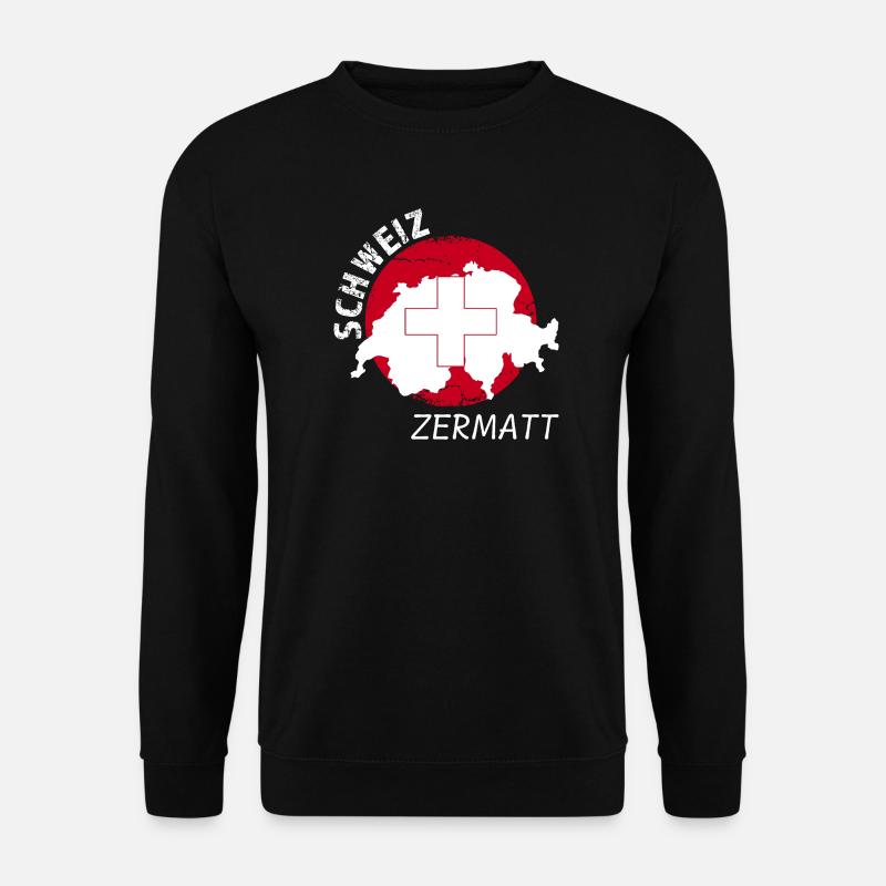 Zermatt - Unisex Pullover - Schwarz