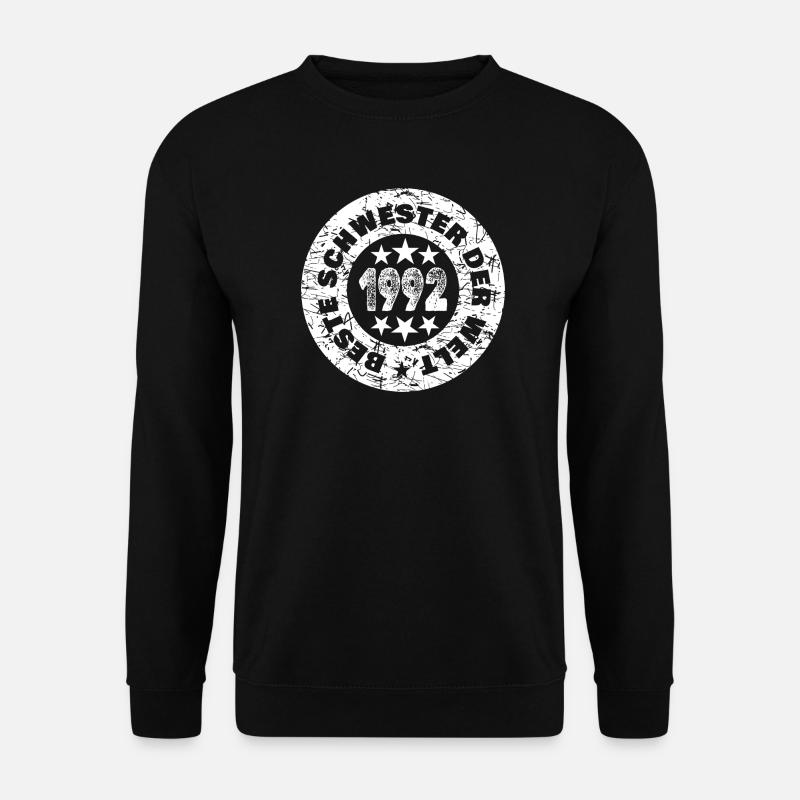 1992 - Unisex Pullover - Schwarz