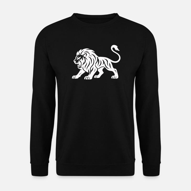 Tiger Silhouette - Unisex Sweatshirt - black