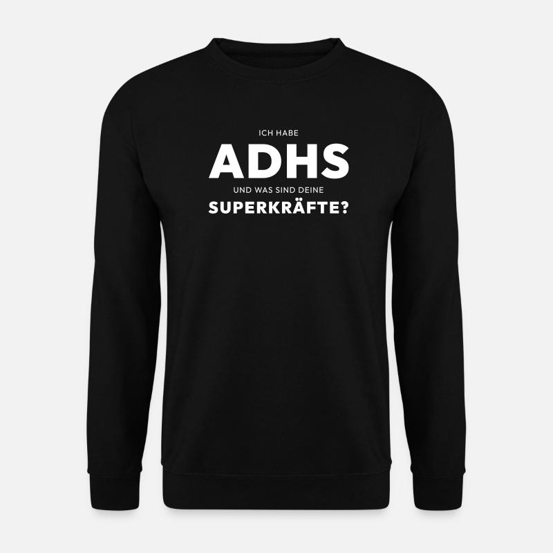 ADHS - Unisex Pullover - Schwarz