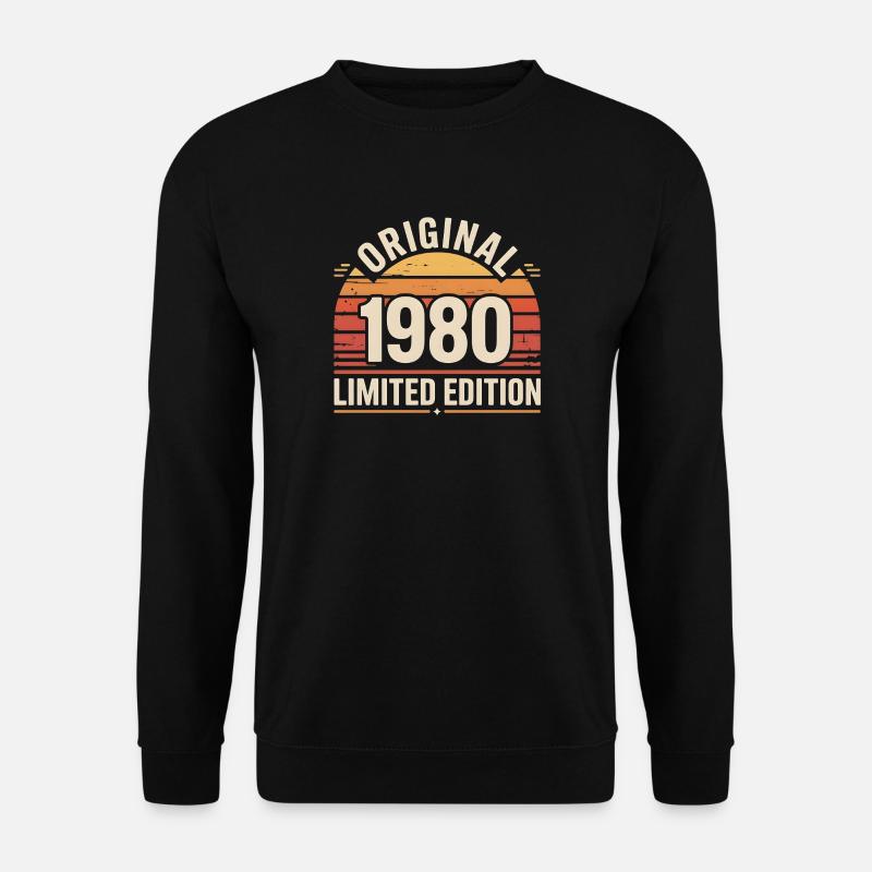 Original 1980 Limited Edition - Unisex Sweatshirt - black