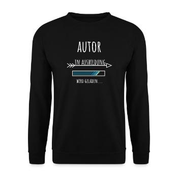 Écriture créative Étudiant Profession Éducation Auteur - Sweat-shirt Unisexe - noir - Devant - Alina (178cm) & Michal (187cm)