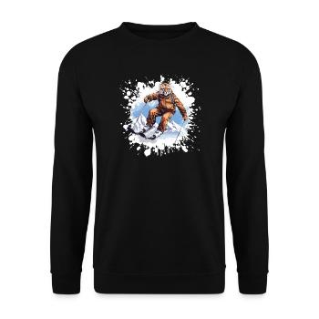 Guépard Ski Ski - Sweat-shirt Unisexe - noir - Devant - Alina (178cm) & Michal (187cm)