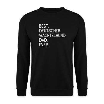 Caille Allemande Chien - Sweat-shirt Unisexe - noir - Devant - Alina (178cm) & Michal (187cm)
