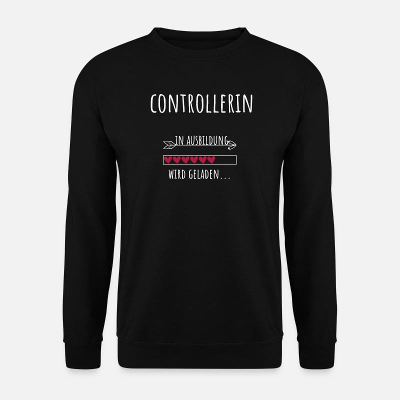 Controlling Studium Beruf Ausbildung Controllerin - Unisex Pullover - Schwarz