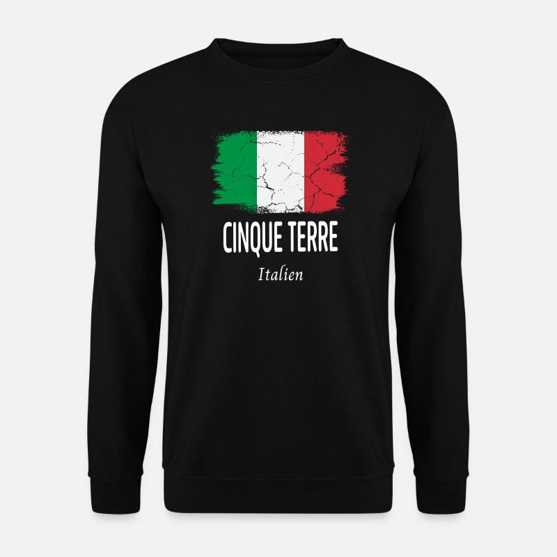 Cinque Terre - Unisex Pullover - Schwarz