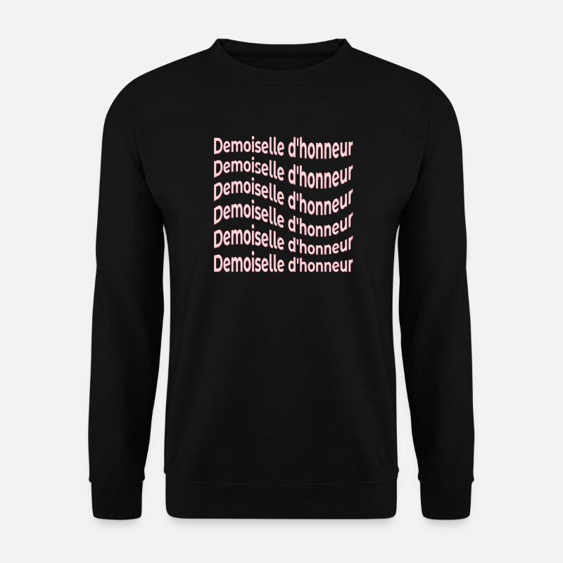 Brautjungfer Braut - Unisex Pullover - Schwarz