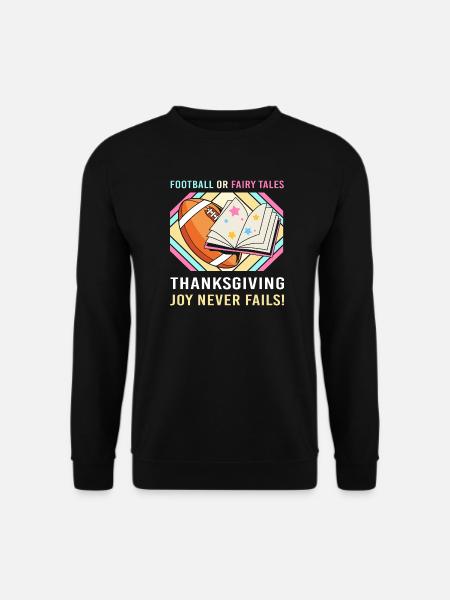 Thanksgiving Gender Reveal Werdende Mutter - Unisex Pullover - Schwarz