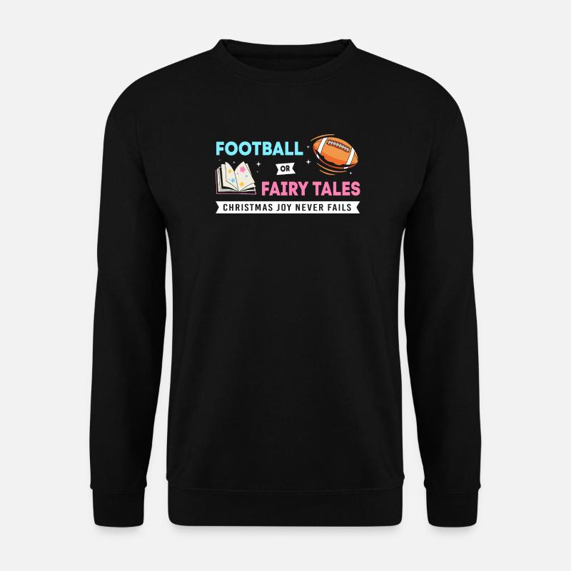 Werdende Mutter Weihnachten Gender Reveal - Unisex Pullover - Schwarz