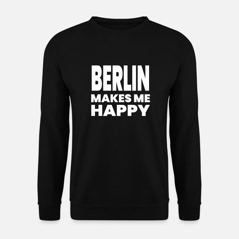 Berlin - Unisex Pullover - Schwarz