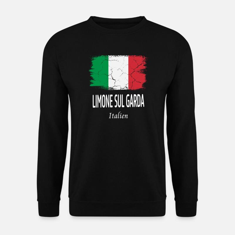 Limone sul Garda - Unisex Pullover - Schwarz