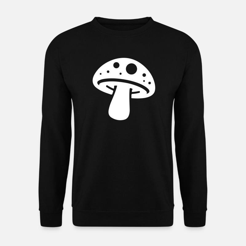 Pilz Symbol - Unisex Pullover - Schwarz