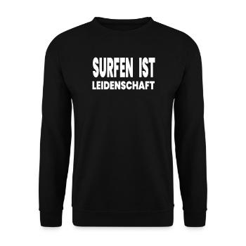 Surf - Sweat-shirt Unisexe - noir - Devant - Alina (178cm) & Michal (187cm)