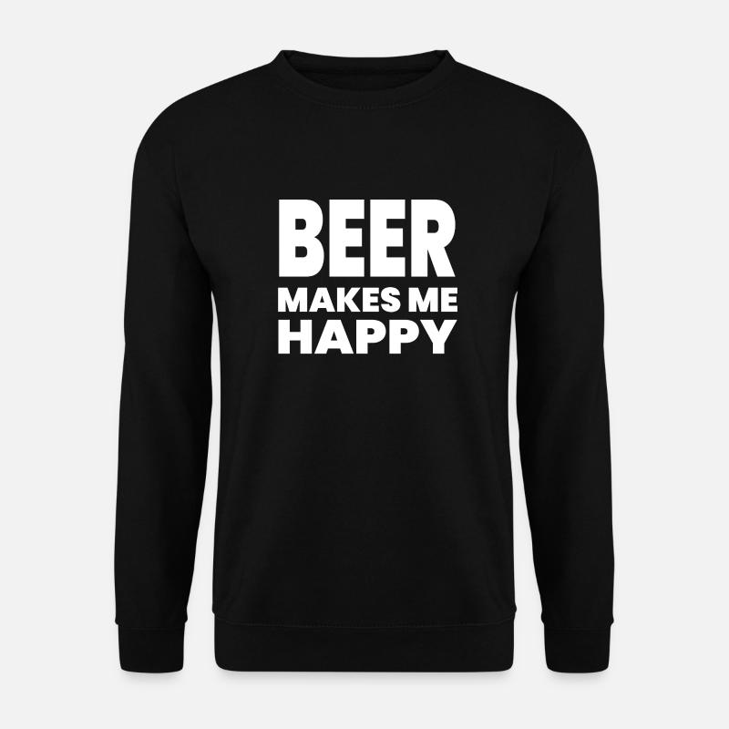 Bier - Unisex Pullover - Schwarz