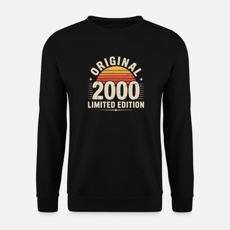 Sunset Retro 2000 Limited Edition - Unisex Sweatshirt - black