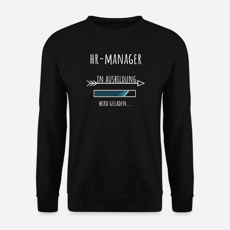 Personalmanagement Beruf Ausbildung HR-Manager - Unisex Pullover - Schwarz