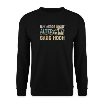 Bus Driver School Bus Driver Bus Driver Bus - Unisex Sweatshirt - black - Front - Alina (178cm) & Michal (187cm)