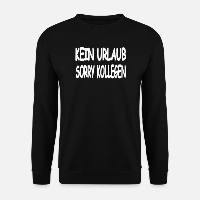 Urlaub - Unisex Pullover - Schwarz