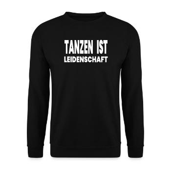 Dance - Unisex Sweatshirt - black - Front - Alina (178cm) & Michal (187cm)