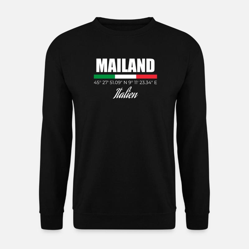 Mailand - Unisex Pullover - Schwarz