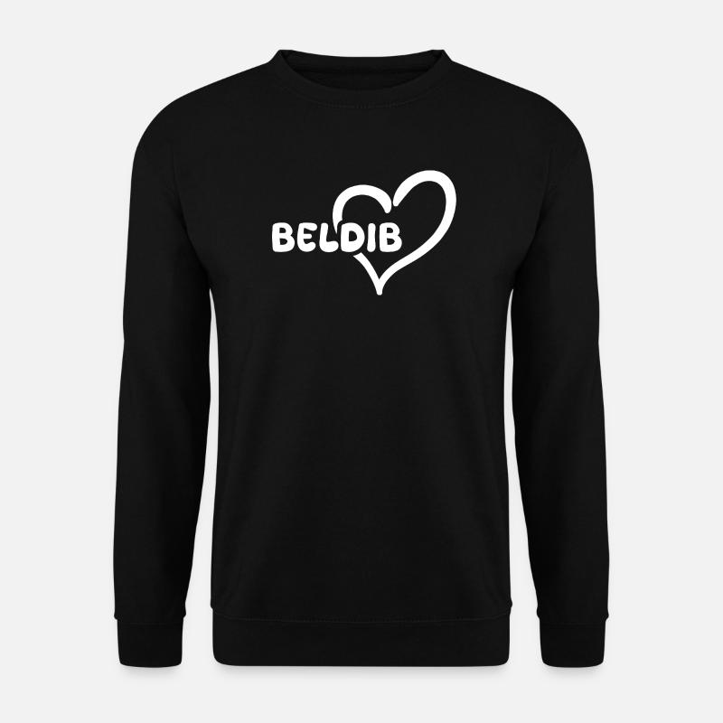 Beldib Beldib - Unisex Sweatshirt - black