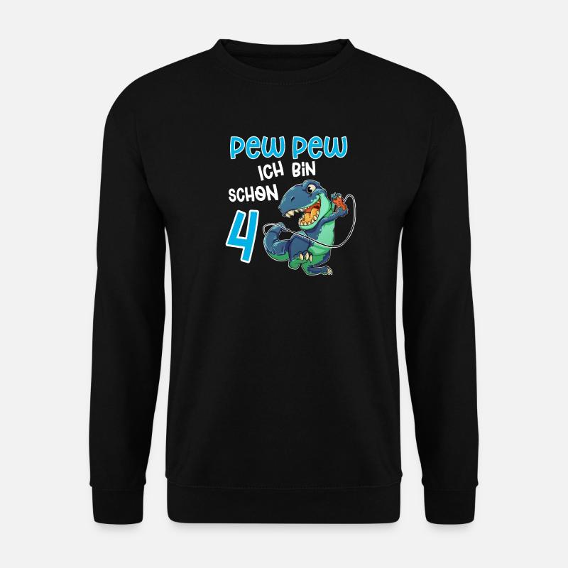 4e anniversaire T Rex Gaming - Sweat-shirt Unisexe - noir