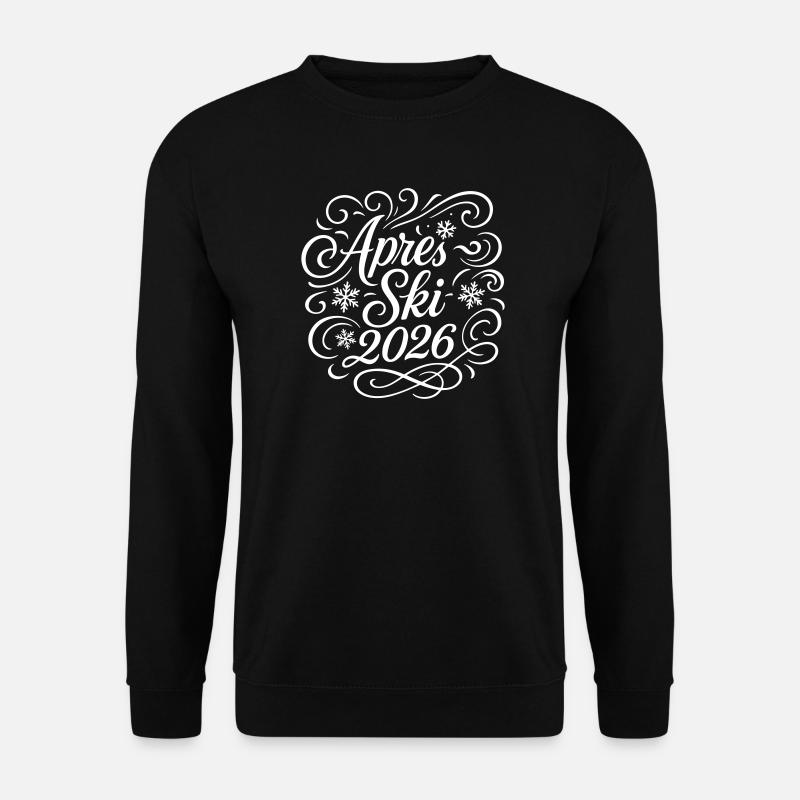 Après-ski 2026 - Unisex Sweatshirt - black