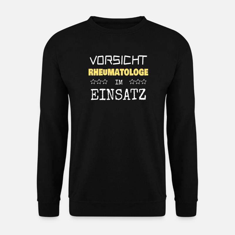 Vocation rheumatologist - Unisex Sweatshirt - black