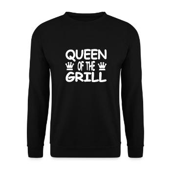 Griller - Sweat-shirt Unisexe - noir - Devant - Alina (178cm) & Michal (187cm)