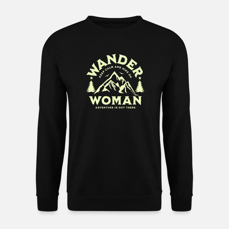 Wander Woman - Unisex Pullover - Schwarz